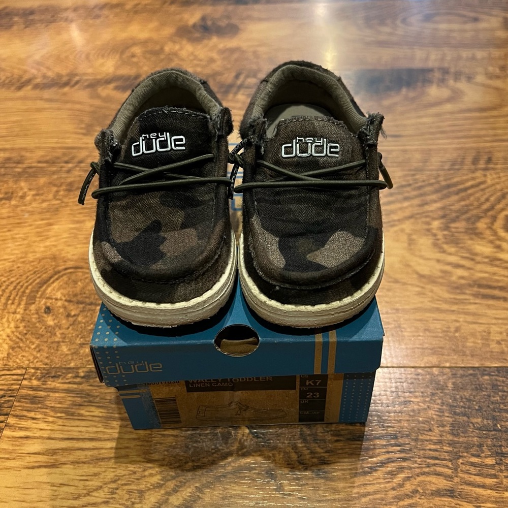 Hey Dude Wally Toddler Camo K7